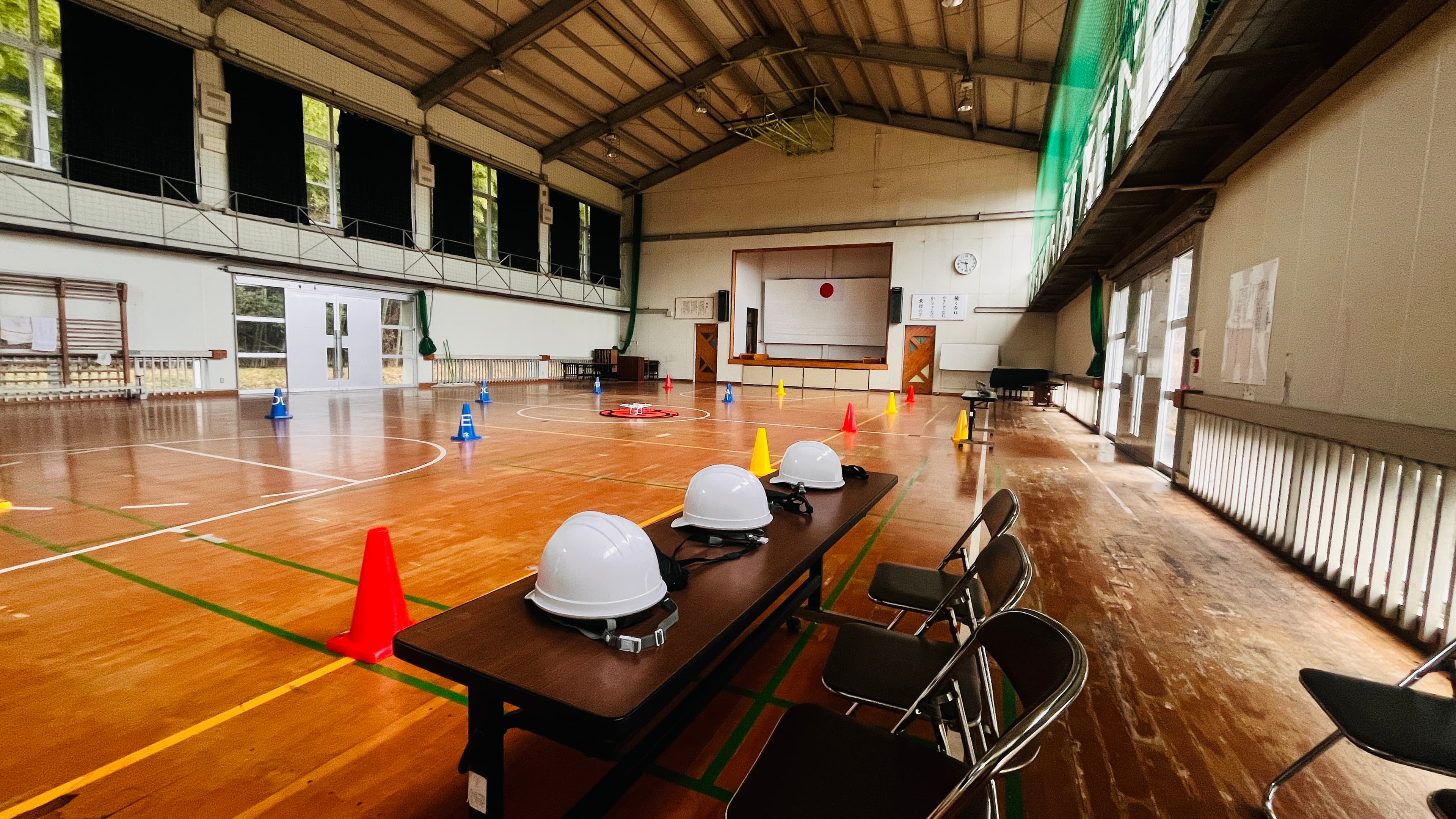 通学プラン屋外